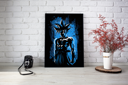 TGCPRINTINGS - | Dragon Ballz Frames & Posters | Anime Frames & Posters (Black Framed 10×13 inches, Goku)