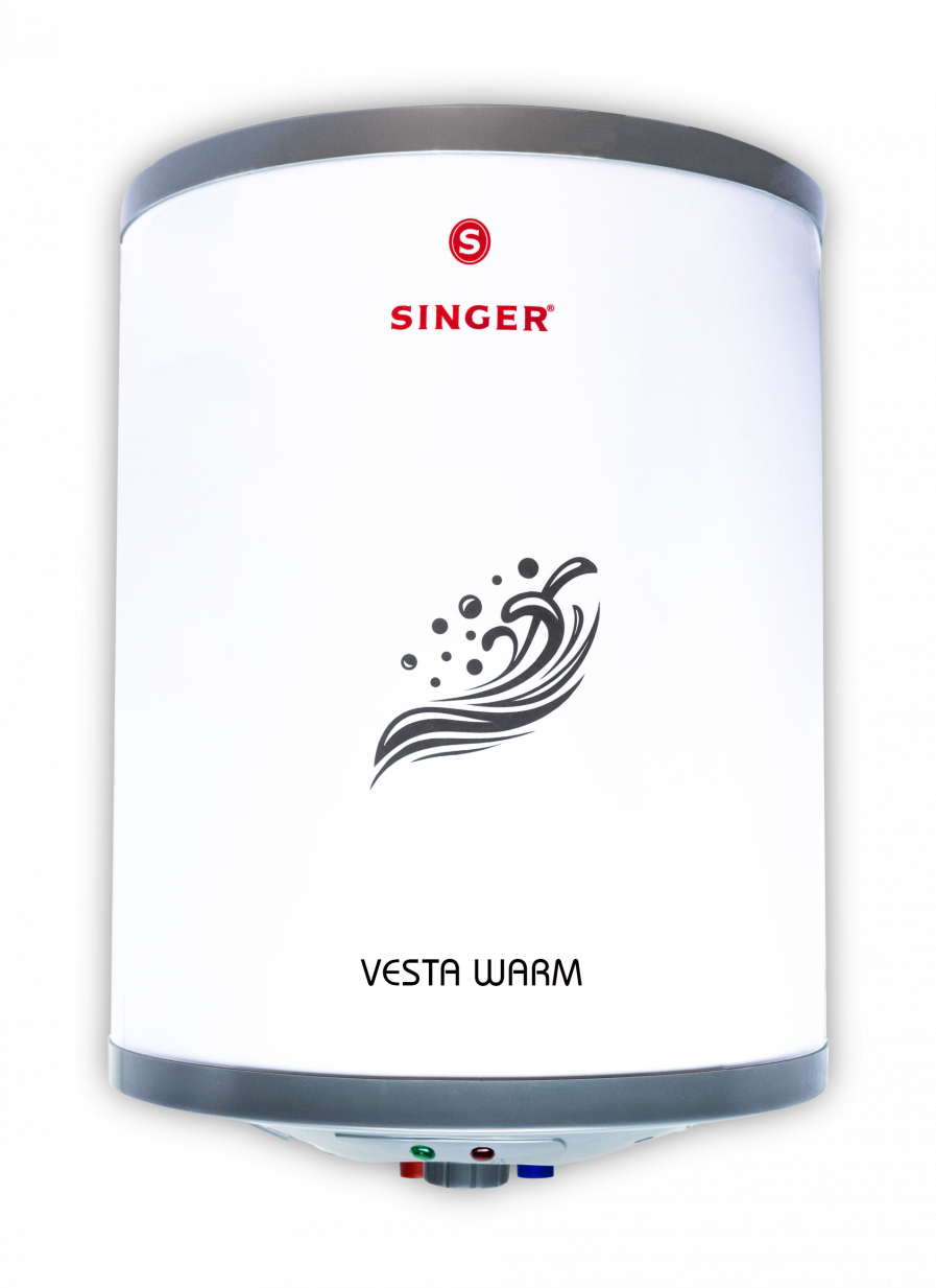 Singer 10 L Water Heater Vesta Warm 2000 Watts With Free Installation Kit ( BEE 5 Star )