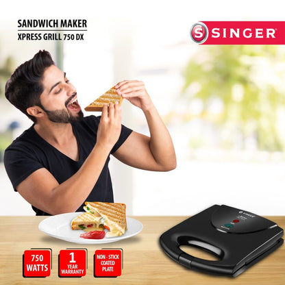 Singer Sandwich Toaster-Xpress Grill 750 DX