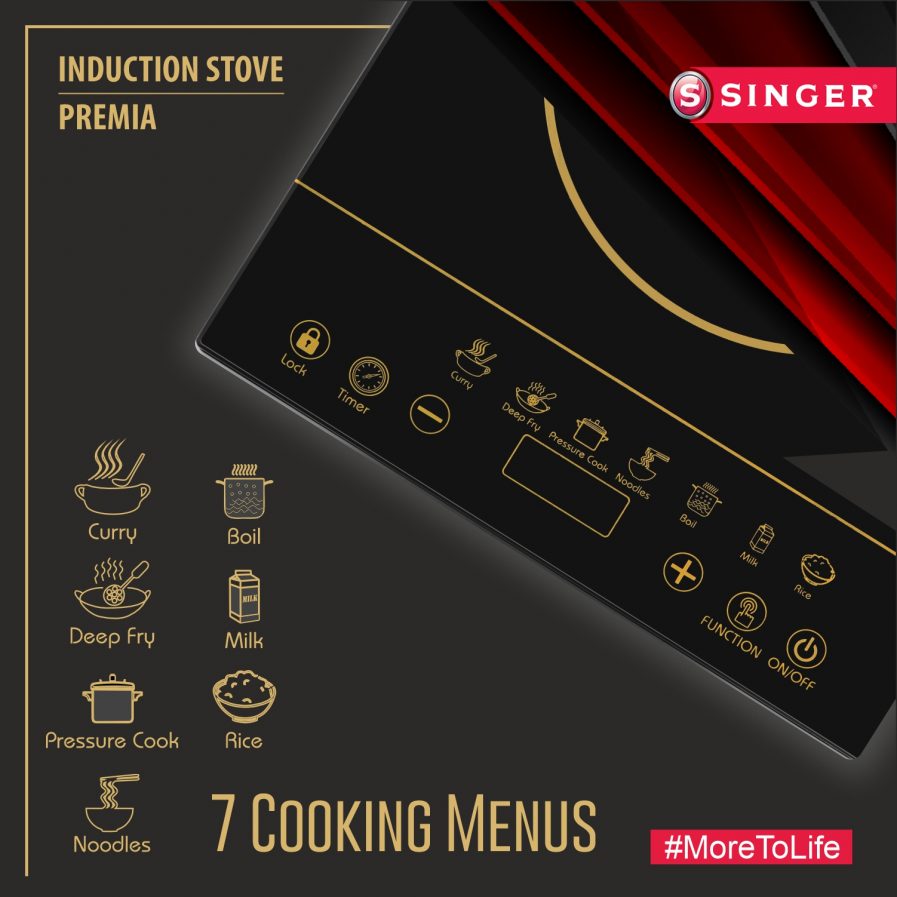 Singer Premia Induction Cooker -2000 Watt